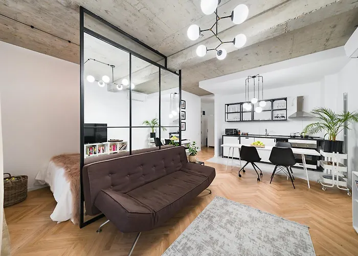 Apartment Urban Spaces In New Building With Free Parking